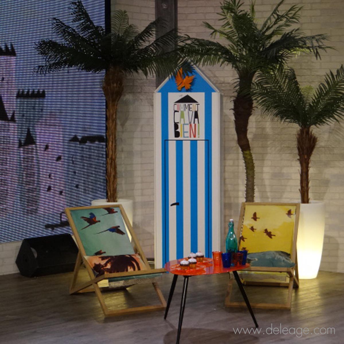 Cabine-de-plage Cabine de plage