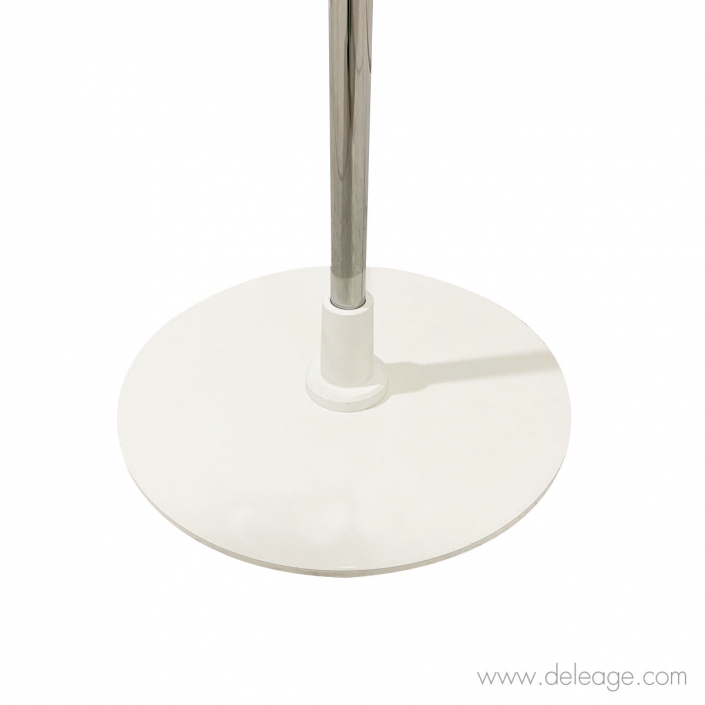 pied-potelet-blanc-classique Pied potelet blanc classique