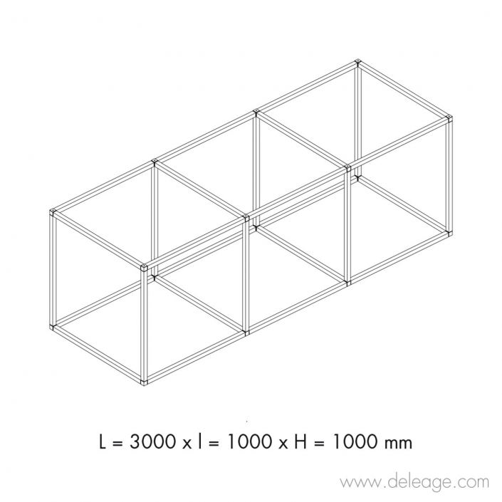 signal-T3-3000x1000x1000mm Signal T3 3000x1000x1000mm