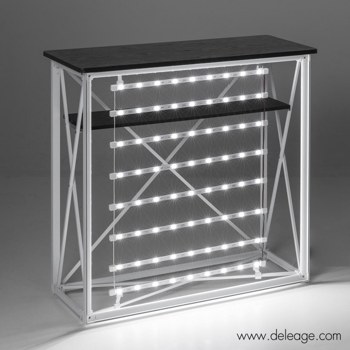 Comptoir pliable lumineux 1