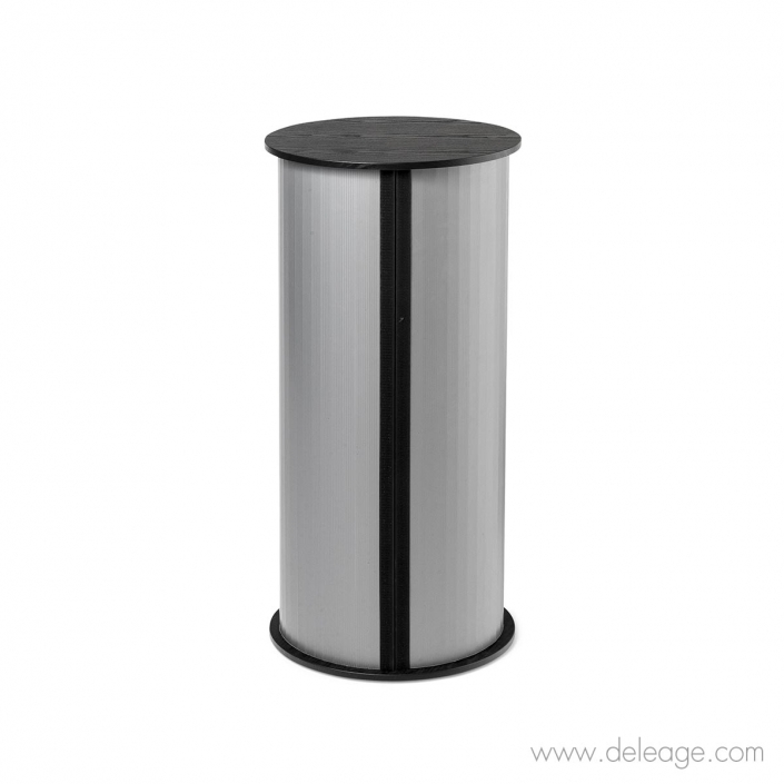 Comptoir rond roulable d1 2