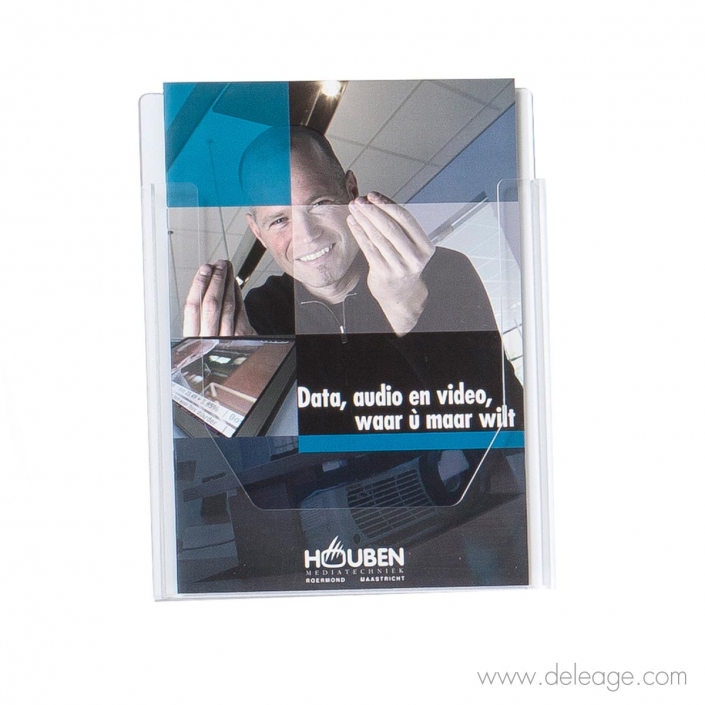 Porte brochure holder magnetic 1b