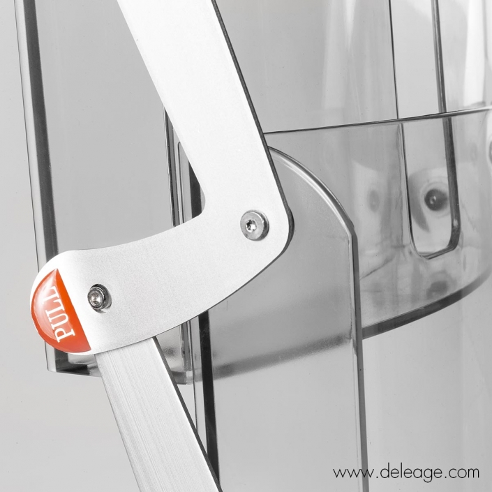 Porte brochure pliable zoom