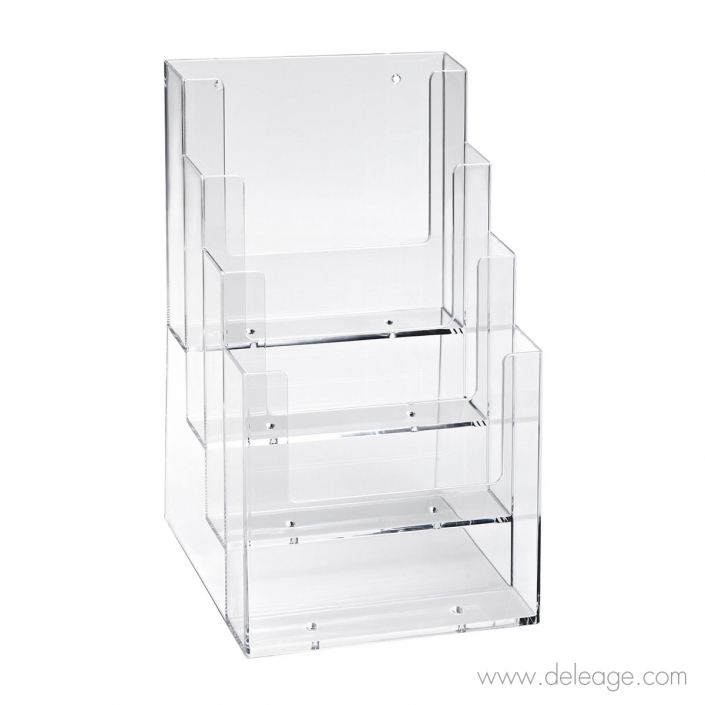 presentoir-de-comptoir-4-cases-A5 Presentoir de comptoir 4 cases A5