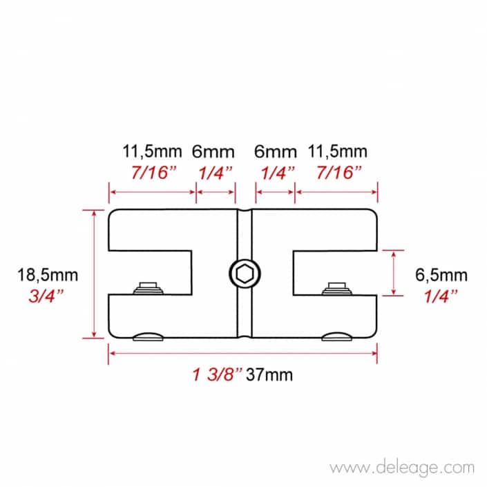 Fixation-double-tablette-6mm-sur-cable (1) Fixation double tablette 6mm sur cable