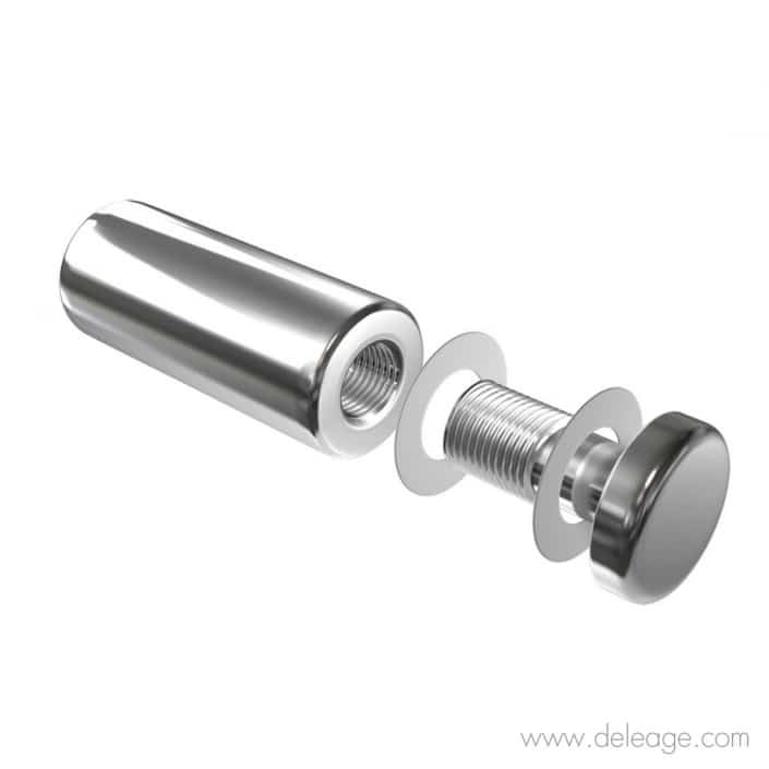 attache-murale-percée-à-vis- 18mm-45mm (3) Attache murale percée à vis 18mm 45mm
