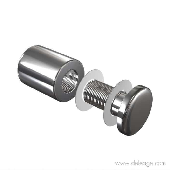 attache-murale-percée-à-vis- 24mm-29mm (2) Attache murale percée à vis 24mm 29mm