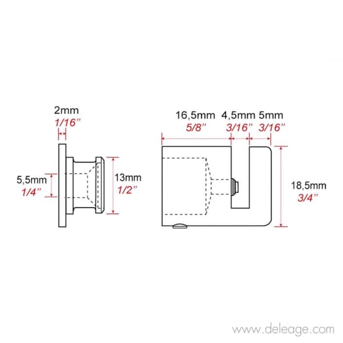 fixation-murale-fendue-8mm (4) Fixation murale fendue 8mm