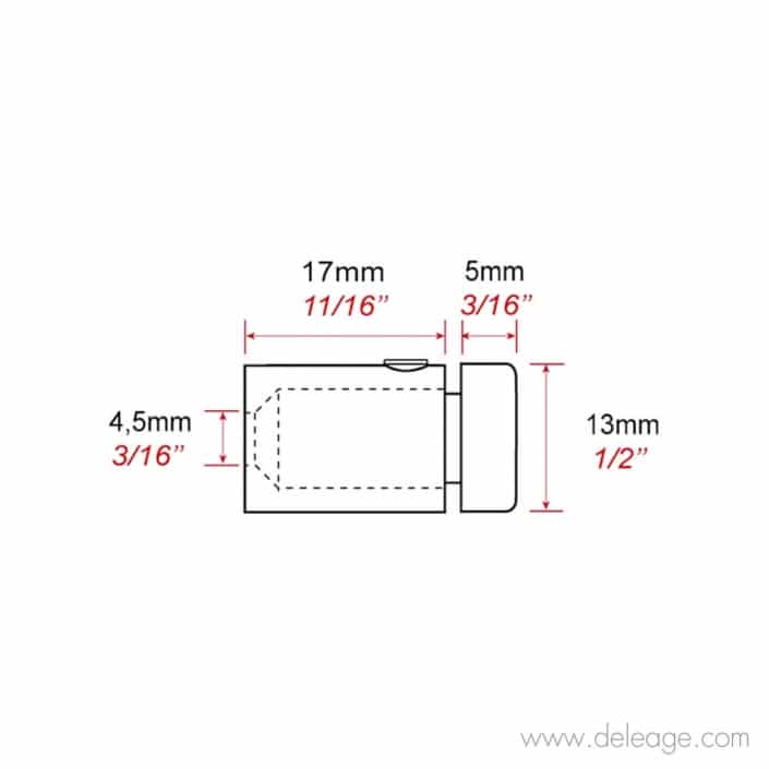 fixation-murale-percee-13mm (3) Fixation murale percee 13mm