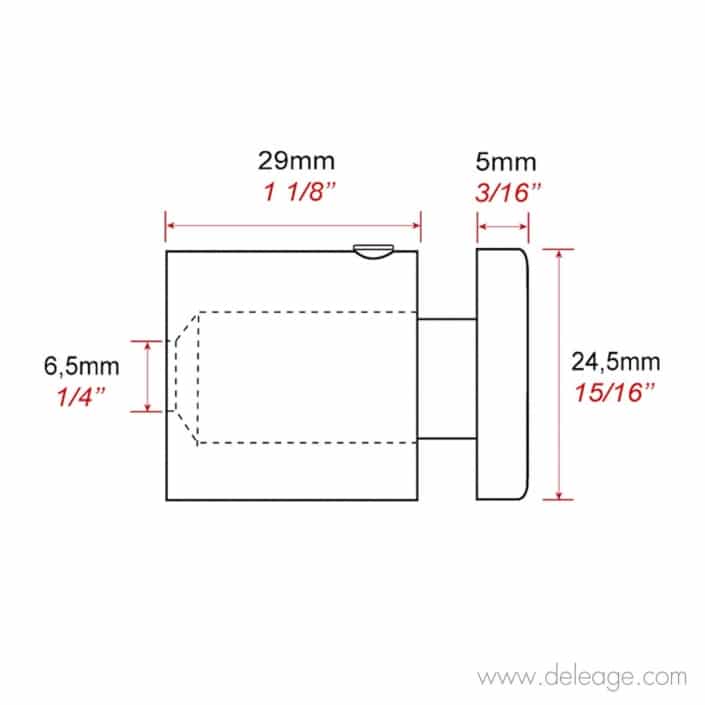 fixation-murale-percee-24mm (3) Fixation murale percee 24mm