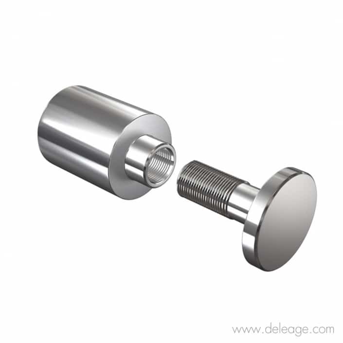 fixation-murale-vissée-inox-18mm (2) Fixation murale vissée inox 18mm