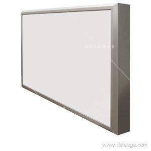 Caisson lumineux mura biseauté — Enseigne façade CAISSON LUMINEUX 85 mm plat