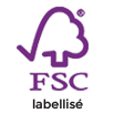 Picto label fsc — Impression murale AQUA PAPER papier peint