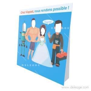 PasseTeteChevalet3 — Panneau PASSE TETE sur équerre (vue 4)
