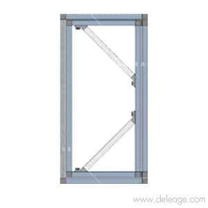 T3 porte placard — Porte de stand GAMME T3 basse (vue 5)