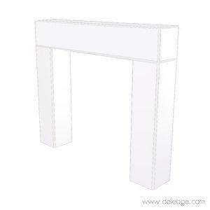 Arche exposition vierge — ARCHE ECONOMIQUE mousse 10 mm