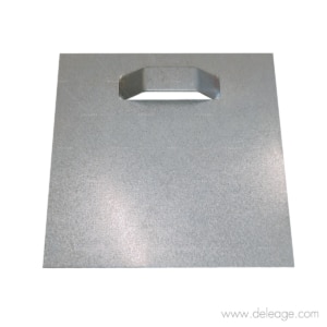 Attache métal 8x8 — Attache panneau METAL ADHESIVE surpuissante
