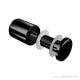 Attache percée vissée noire 24mm