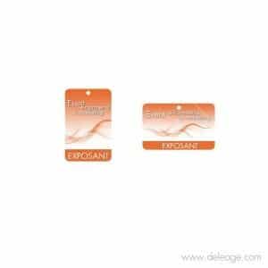 Badge s 86x54 — BADGE PERSONNALISÉ small 83 x 53 mm (vue 5)