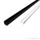 Baguette noir blanche zoom — Panneau d'exposition  PROFILE PVC finition/protection (vue 5)