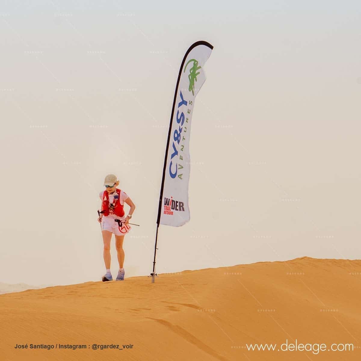 beach-flag-virginie-de-neuville Beach flag Ultra trail