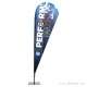 Beachflag alu plume — Oriflamme BEACH FLAG forme plume (vue 2)