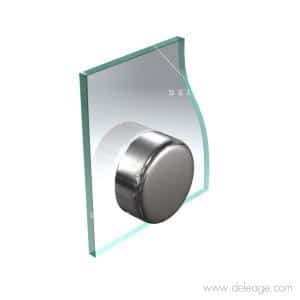 Cache vis alu 18mm