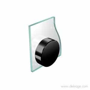 Cache vis noir1 18mm