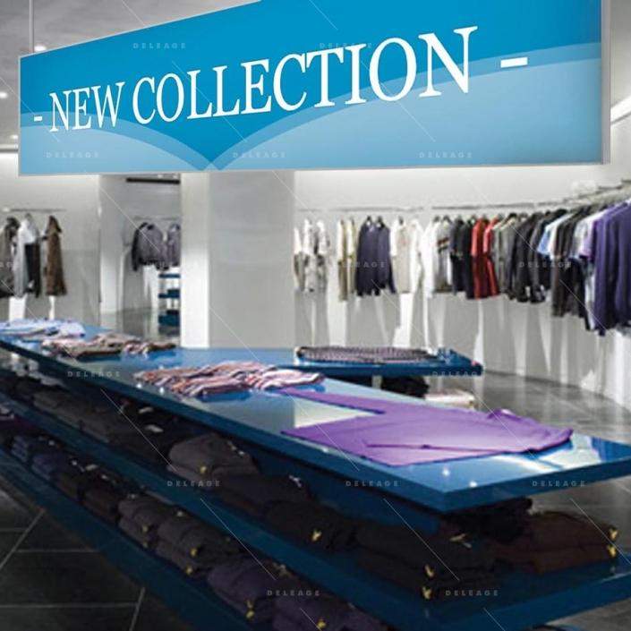 cadre-suspendu-tissu-tendu-magasin-1 Cadre suspendu tissu tendu magasin — Panneau intérieur CAISSON LUMINEUX MURAL textile