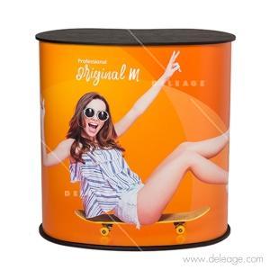 Comptoir flex m — Comptoir d'accueil KFLEX COURBE M (vue 4)