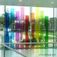 Impression vitrophanie TRANSPARENT effet vitrail
