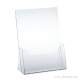 Distributeur brochure comptoire a4 — Présentoir de table PORTE BROCHURES plexi 1 case (vue 4)