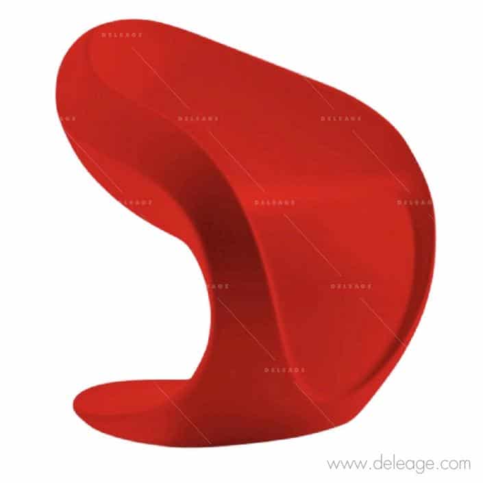 eggcup-rouge-4573-5 Eggcup rouge — Location FAUTEUIL DESIGN EGGCUP (vue 5)