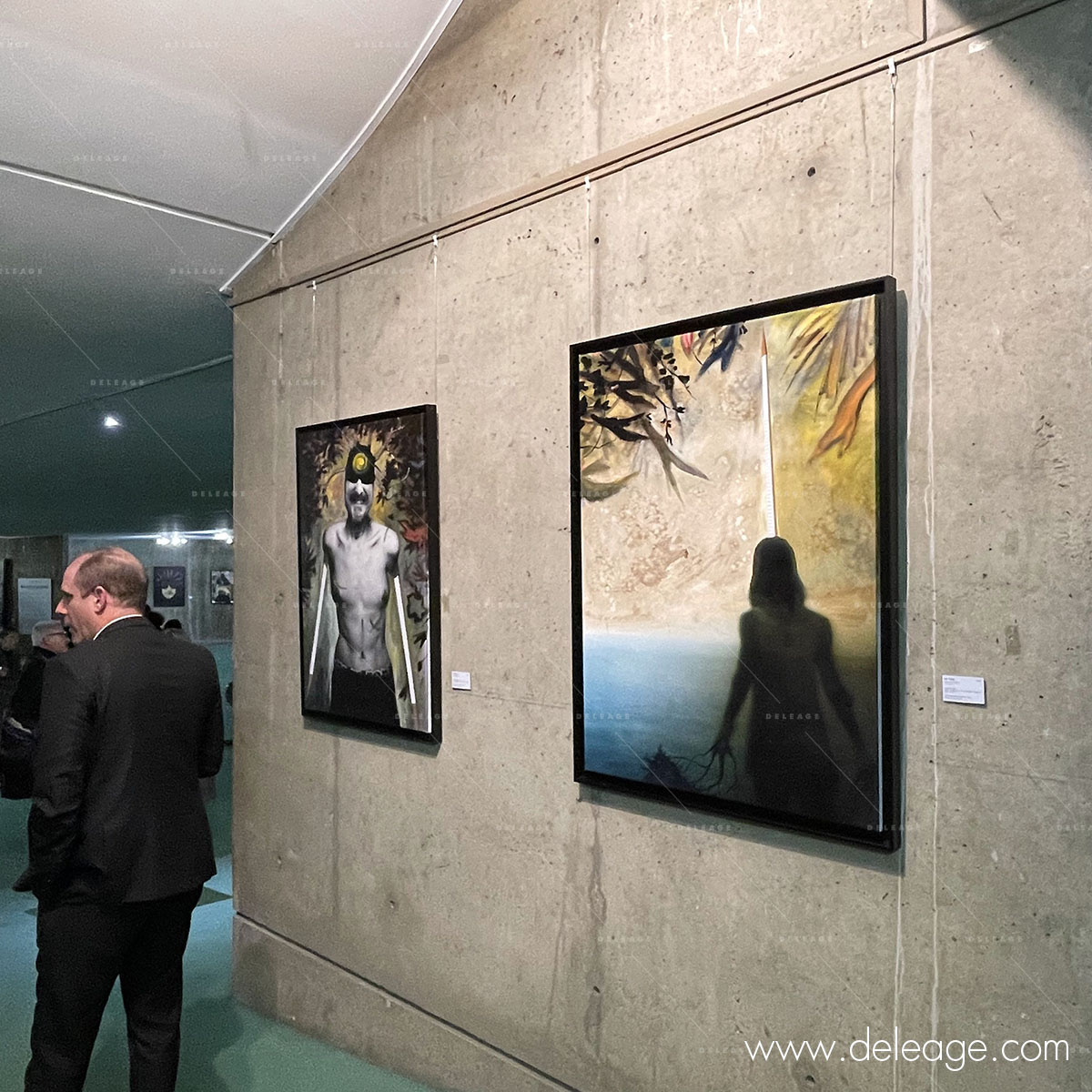 expo-encadrement-design Exemple d'encadrement design pour exposition