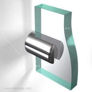Fixation murale drapeau 8mm