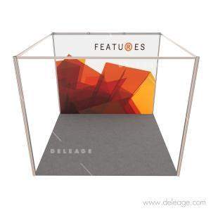 Habillage cloison stand cadreT3 — Habillage cloison stand CADRE T3 tissu tendu (vue 5)