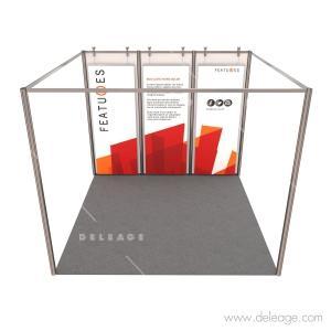 Habillage cloison stand kakémonos — Habillage cloison stand PINCE UNIVERSELLE kakémono bâche (vue 5)