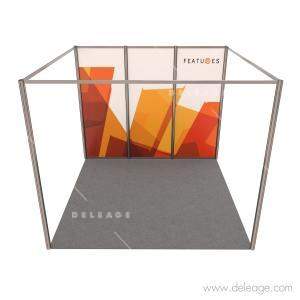 Habillage cloison stand vinyl — Covering stand organisateur KIT ADHESIF vinyle repositionnable (vue 5)