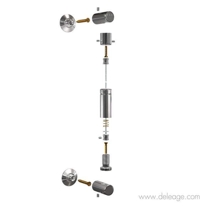 kit-cable-mur-mur-articule╠ü-pivot-avec-platine.C15-K3. Kit câble mur mur articule╠u pivot avec platine c15 k3