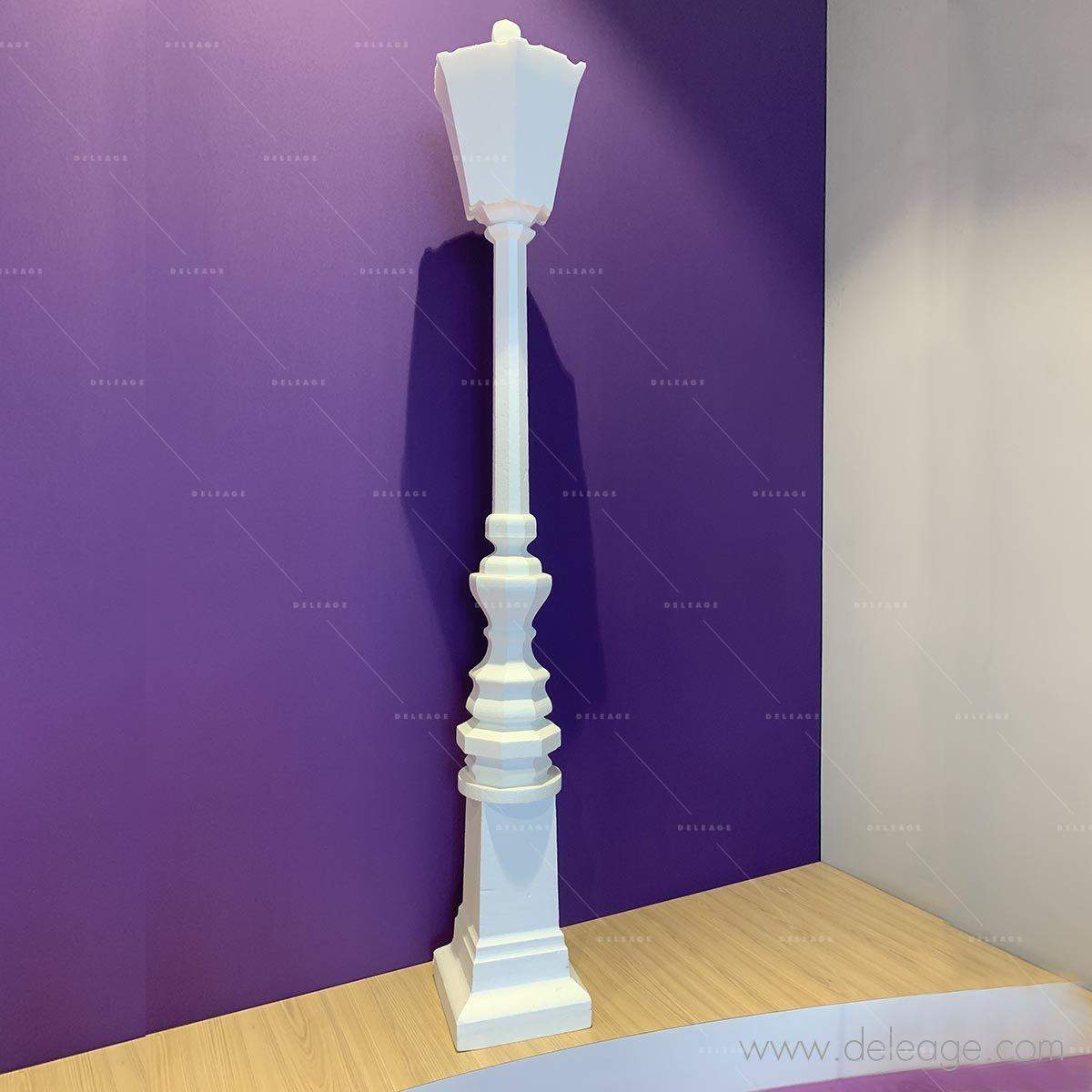 lampadaire-en-polystyrene-1 Lampadaire EN polystyrène — Objet silhouette 2D