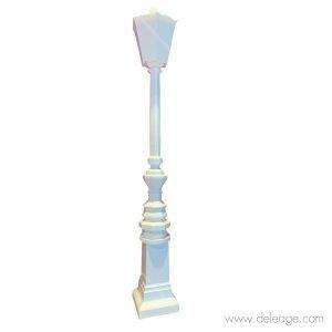 Lampadaire EN polystyrène détouré — Objet silhouette 2D
