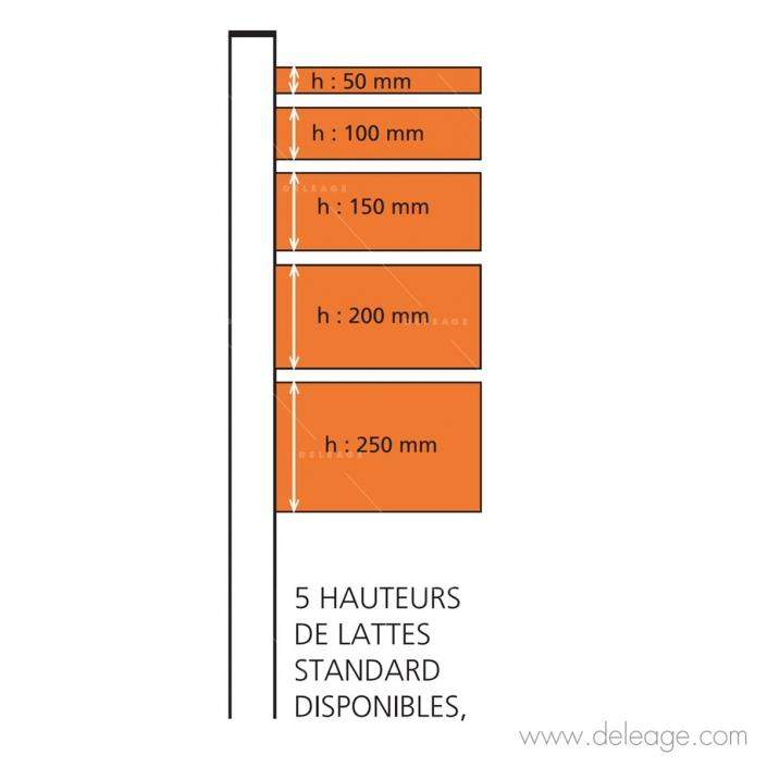 lattes-signalétique-exterieure Lattes signalétique extérieure — Signalétique modulable PANNEAU BI-MATS scellement