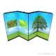 Panneau exposition double face spot — Cloison ZIG ZAG avec impression