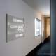 Plaque plexi tangentiel — Eclairage tangentiel PLAQUE PLEXI LUMINEUSE fixation murale (vue 2)