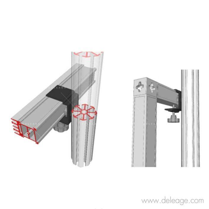 profile-px-attache-exposition-1 Profilé px attache exposition — Etrier de fixation GAMME T3 pour cloison de stand