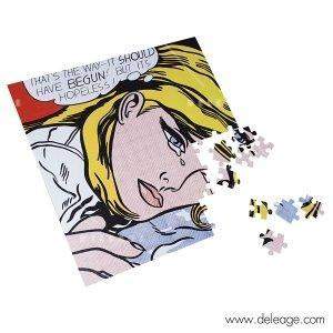 Puzzle personnalisé sur mesure — Jeu d'animation PUZZLE PERSONNALISE petit format