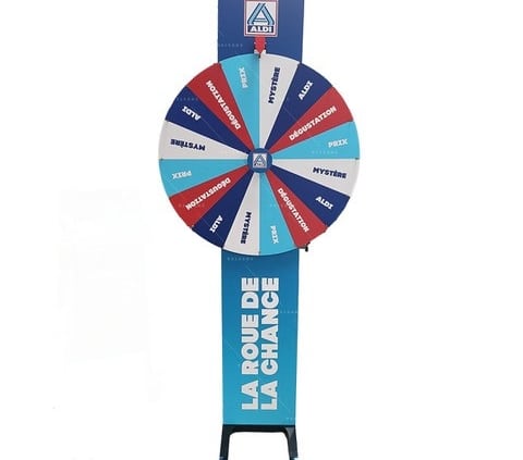 Roue avec PVC — Roue de loterie WHEEL CLASSIQUE Ø 900 mm