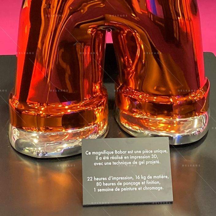scultpure-en-polystyrène-avec-polychromage Scultpure EN polystyrène avec polychromage — Objet volume 3D