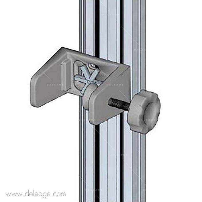 sodem-attache-cloison-2 Sodem attache cloison — Habillage cloison stand CADRE T3 tissu tendu