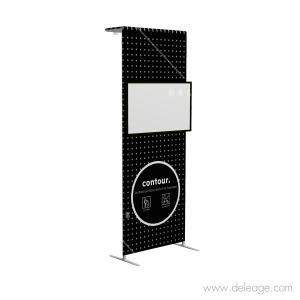 Stand modulable TV tissu — Module TV stand CONTOUR (vue 5)